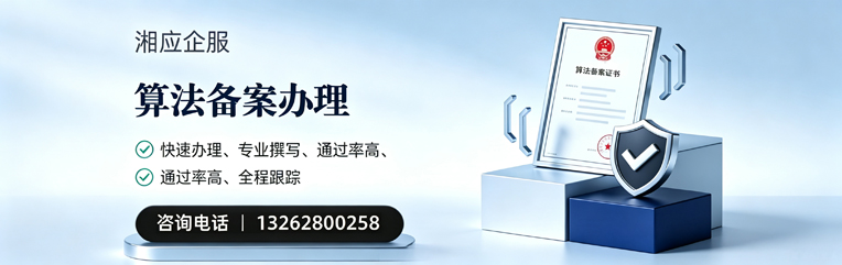 蚌埠算法备案申报服务