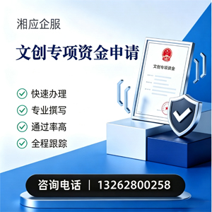 蚌埠文创专项资金申报服务