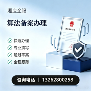 蚌埠算法备案申报服务